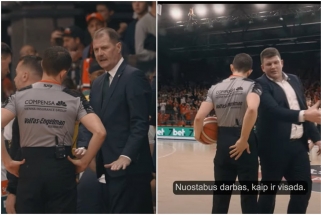 "Rytas" – "Žalgiris" teisėjų akimis: arbitrais patenkintas Maskoliūnas bei Krapiko raminimas